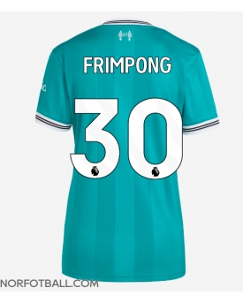 Billige Fotballdrakt Liverpool Jeremie Frimpong #30 Replika Tredjedrakt Dame 2025-26 Kortermet